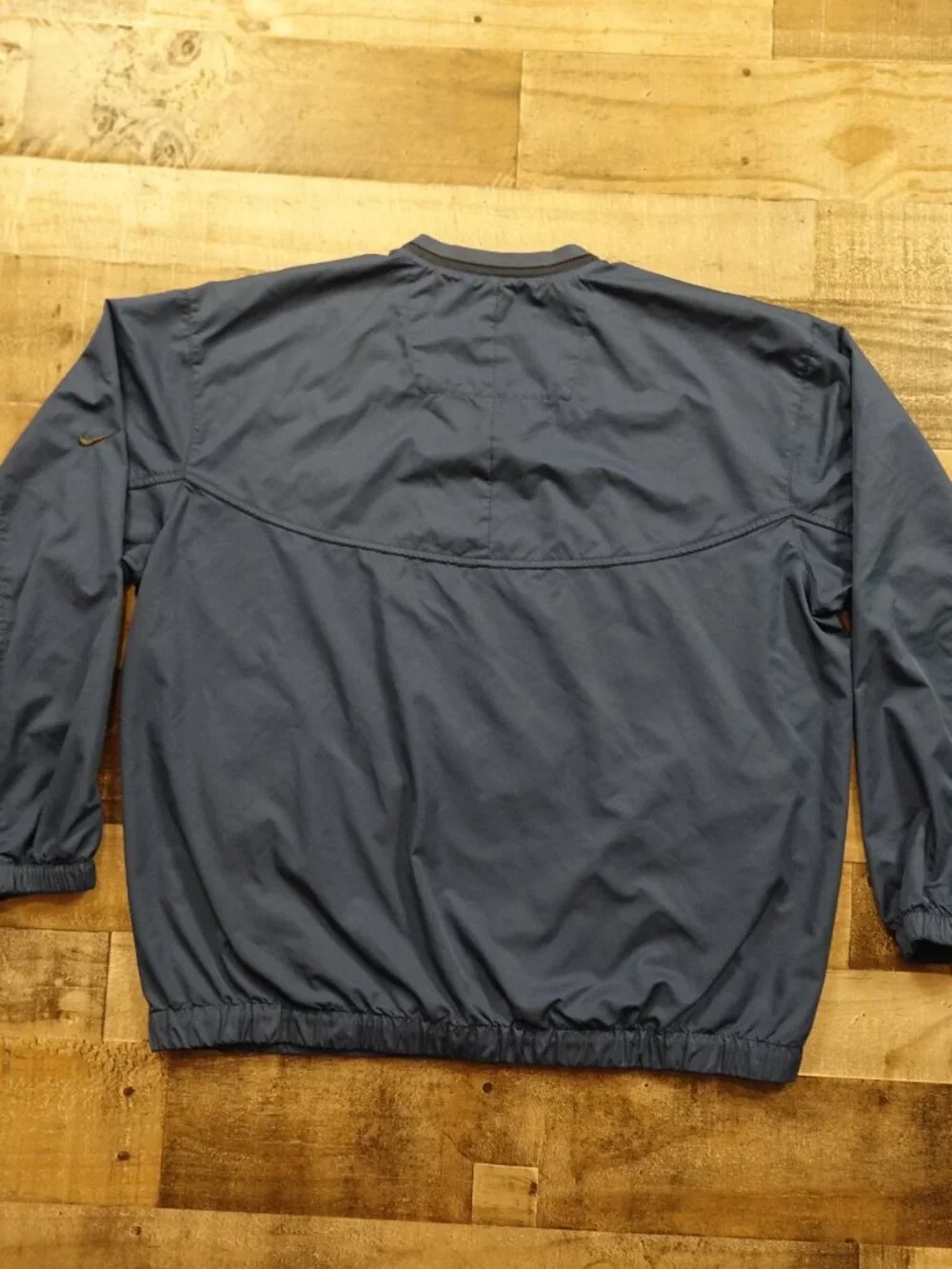 Nike Golf Clima-FIT Windbreaker Pullover Men’s XL Blue V-Neck Golf Jacket